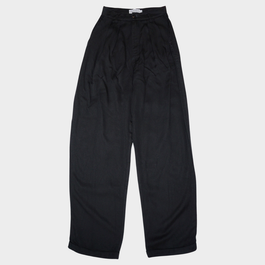 Wide Viscose Trousers
