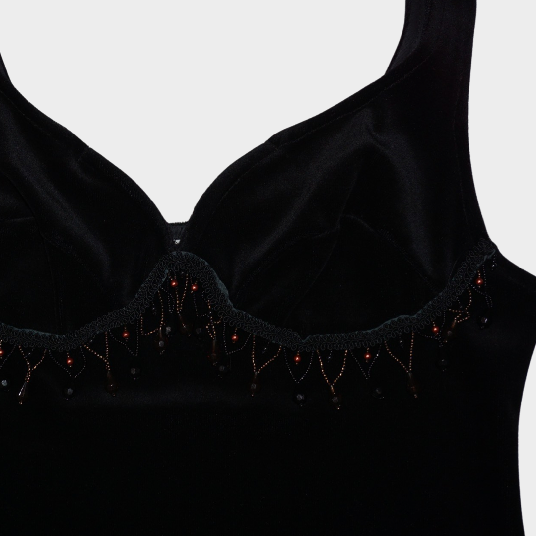 Vintage Velvet Dress