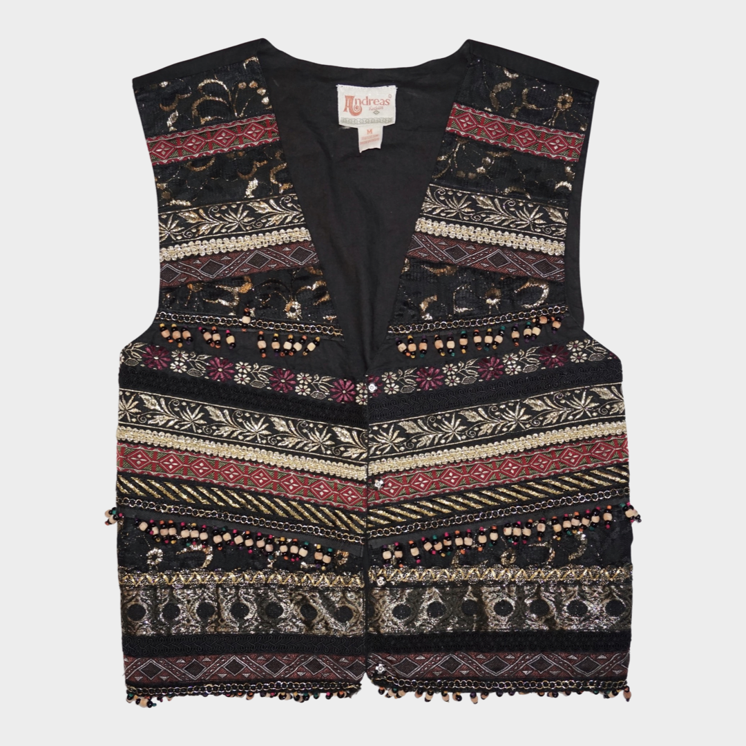 Embroidered Vest